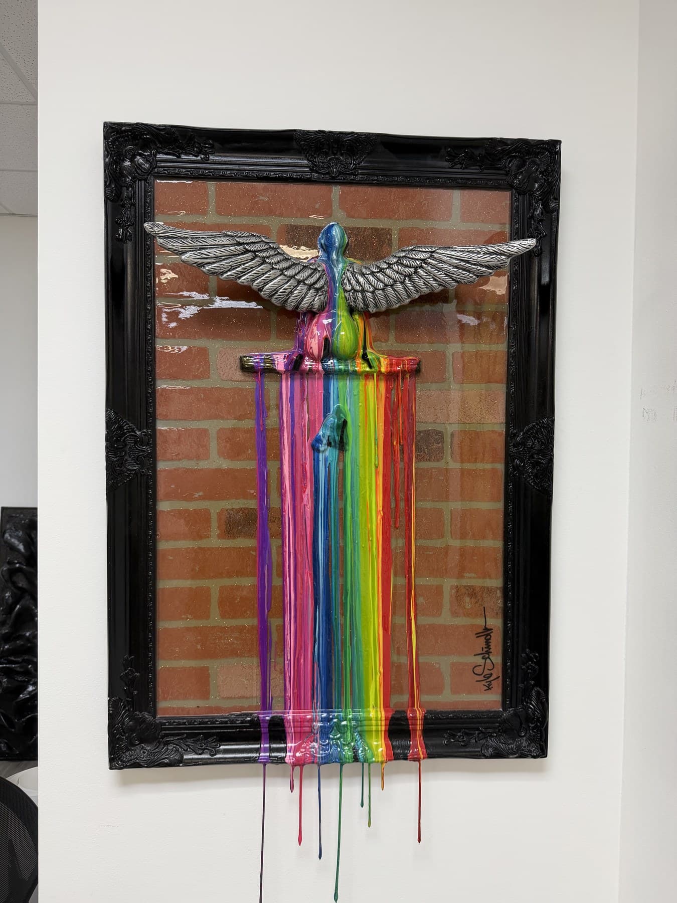 Artwork 02 currently hanging at Revos Gallery, available for collector inquiry.