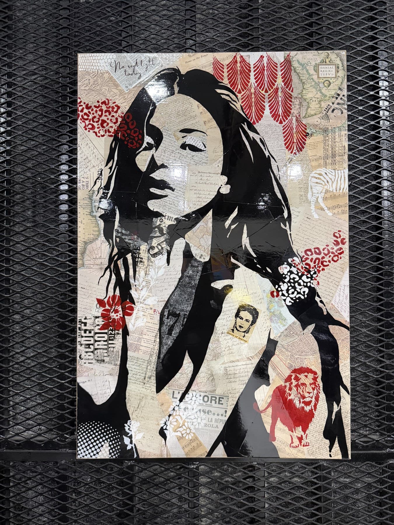 Artwork 23 currently hanging at Revos Gallery, available for collector inquiry.