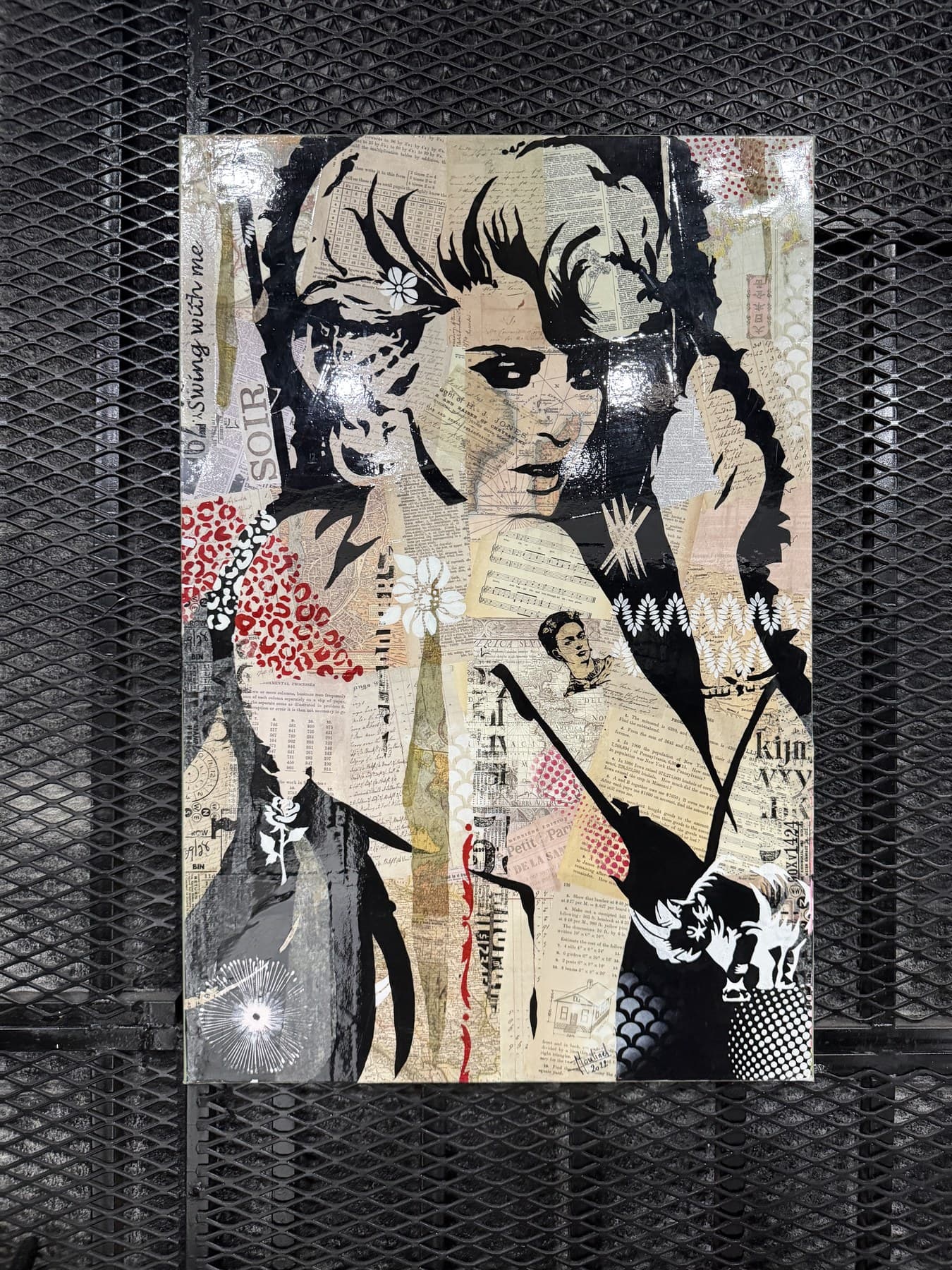 Artwork 24 currently hanging at Revos Gallery, available for collector inquiry.